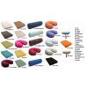 Badstofhoes voor massage en behandelbank met uitsparing verkrijgbaar in 23 kleuren