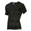 Knap'man Body Encircled Compressie Shirt met  V-hals UltraThin zwart zijkant