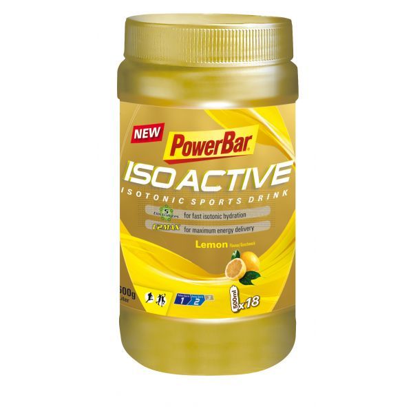 PowerBar IsoActive sportdrank 600 gram lemon