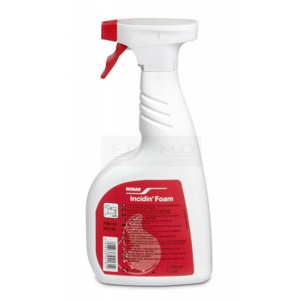 Incidin foam Ecolab schuimdesinfectans sprayflacon 750 ml