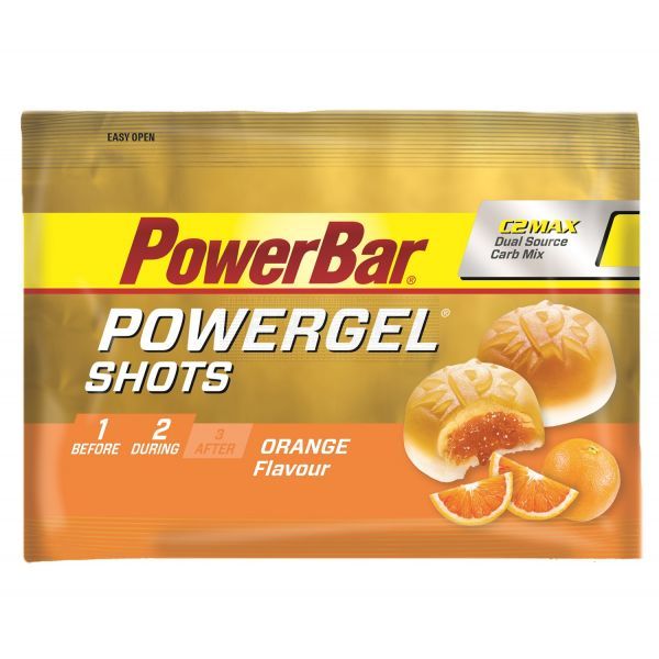 Powerbar PowerGel shots zakje à 9 shots orange