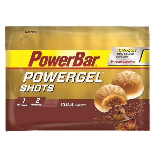 PowerGel shots zakje à 9 shots cola - cafeïne