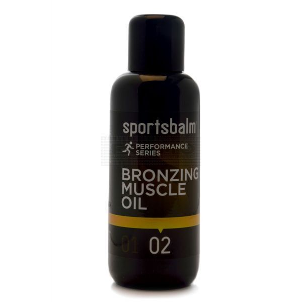 Sportsbalm bronzing muscle oil mild en warm 200 ml