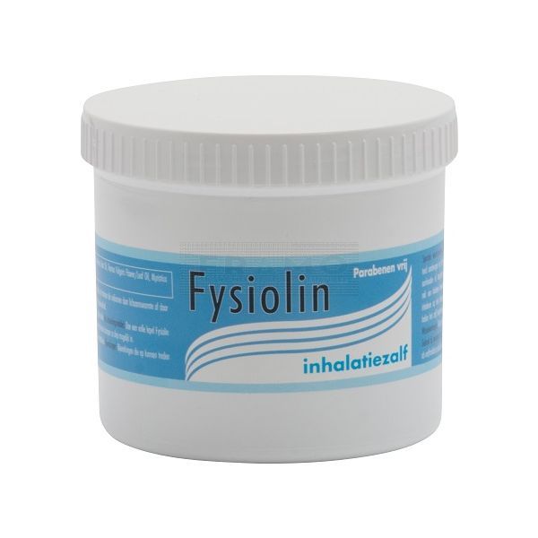 Fysiolin inhalatiezalf 500 ml, parabenen vrij