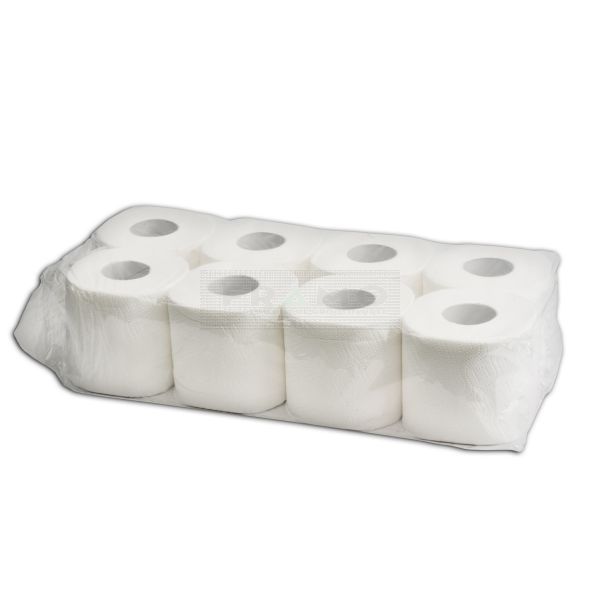 Toiletpapier supersoft 3-laags cellulose 8 rollen à 250 vel