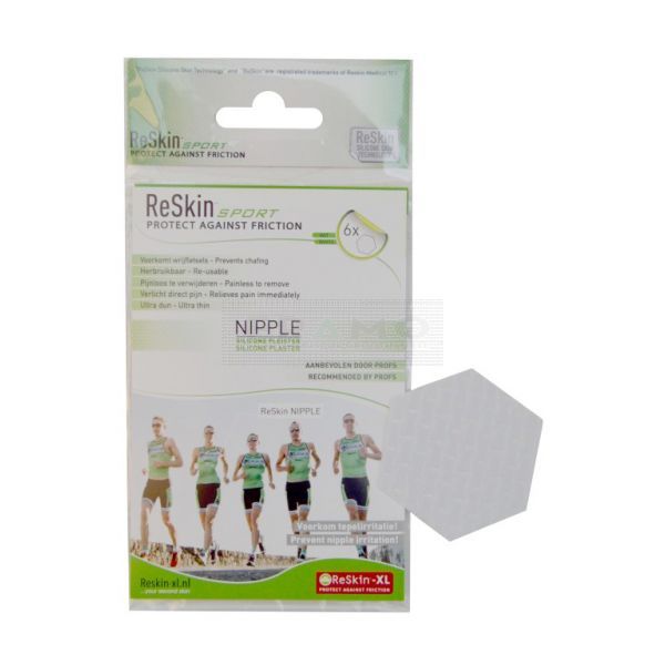 ReSkin Sport nipple patch diameter 2,5 cm à 6 stuks verpakking