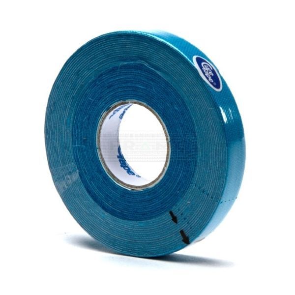 CureTape Lymf Tape 1 cm x 5 meter blauw per rol