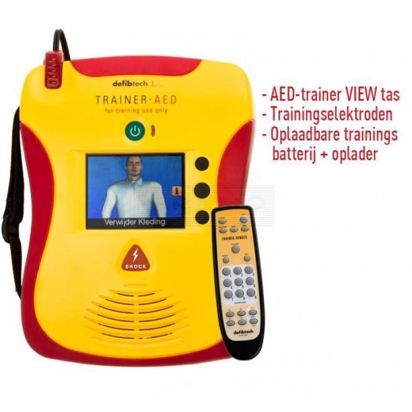 Defibtech VIEW trainer AED compleet pakket