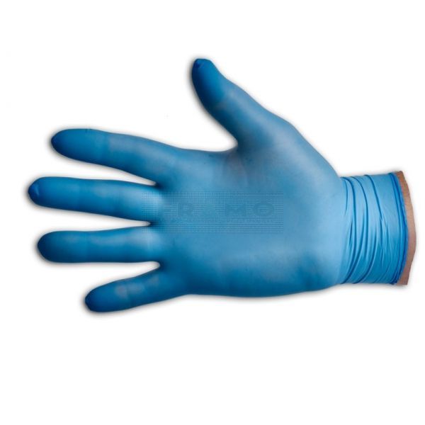 Nitrile handschoenen poedervrij à 100 stuks blauw