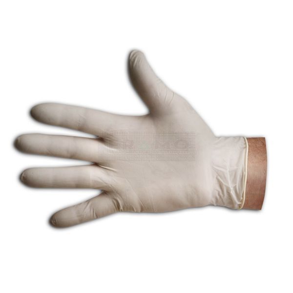 Nitrile handschoenen poedervrij à 100 stuks wit