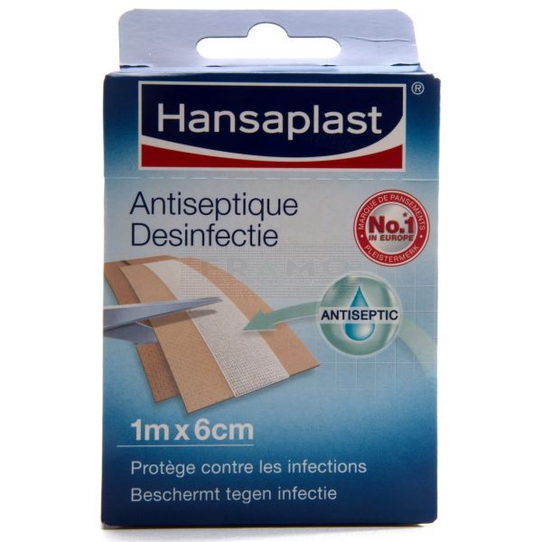Hansaplast desinfectie wondpleister 6 cm x 1 meter