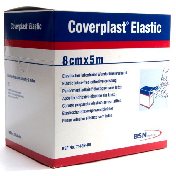 CoverPlast wondpleister - Hansaplast elastisch 8 cm x 5 meter