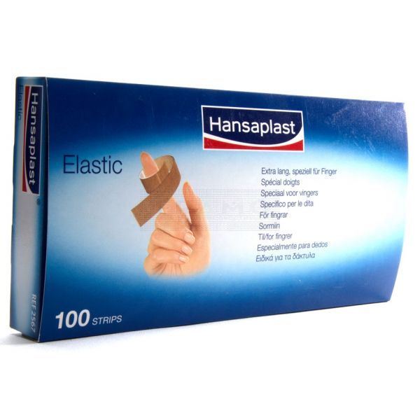 Hansaplast elastische vingerstrips à 100 stuks