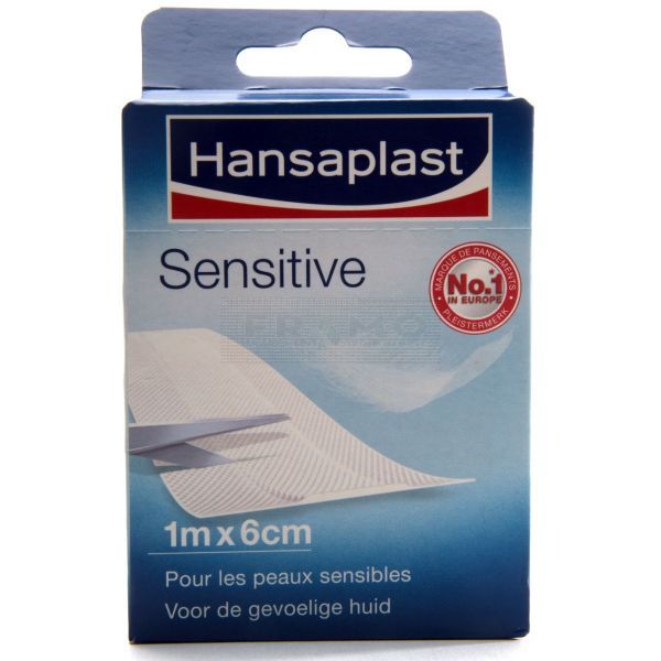 Hansaplast sensitive wondpleister 6 cm x 1 meter