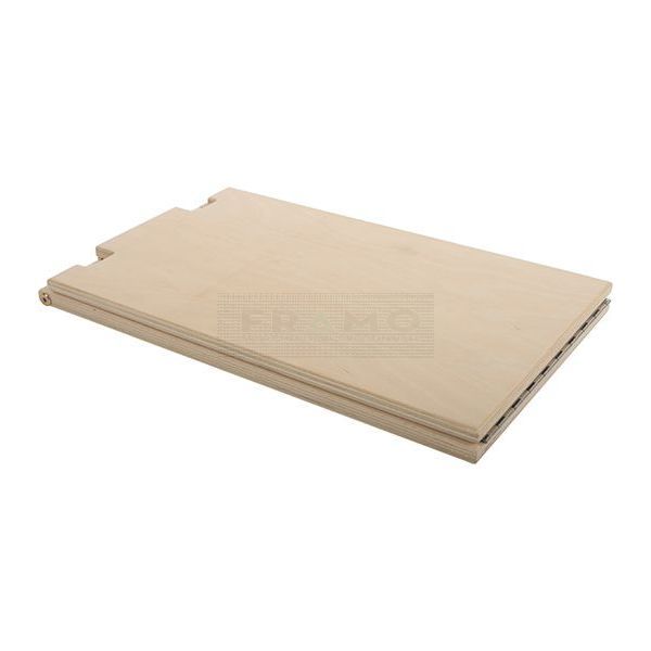 Incline board hout, verstelbaar in 4 standen 10°, 15°, 20° en 25°