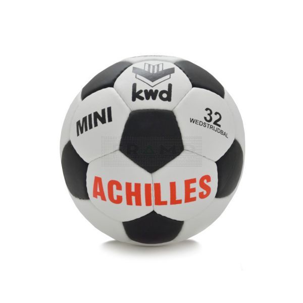 KWD Achilles mini bal gewicht 200 gram wit - zwart