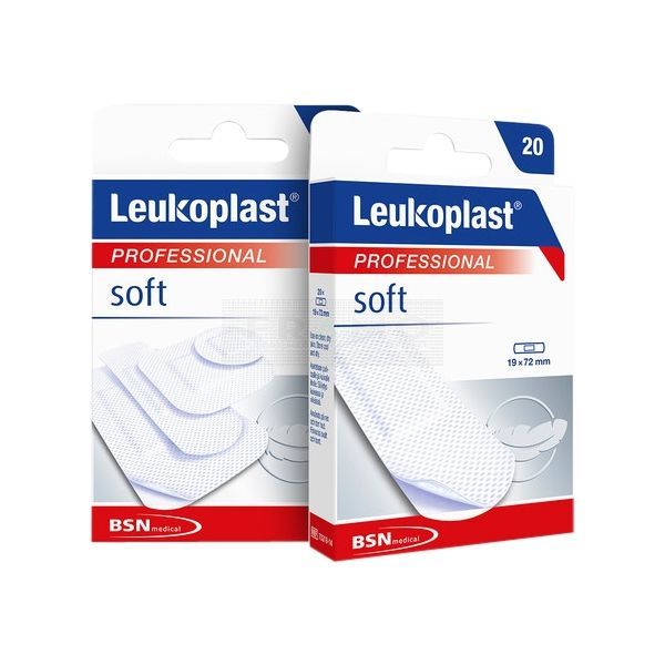 Leukoplast soft wondpleister assorti à 20 stuks