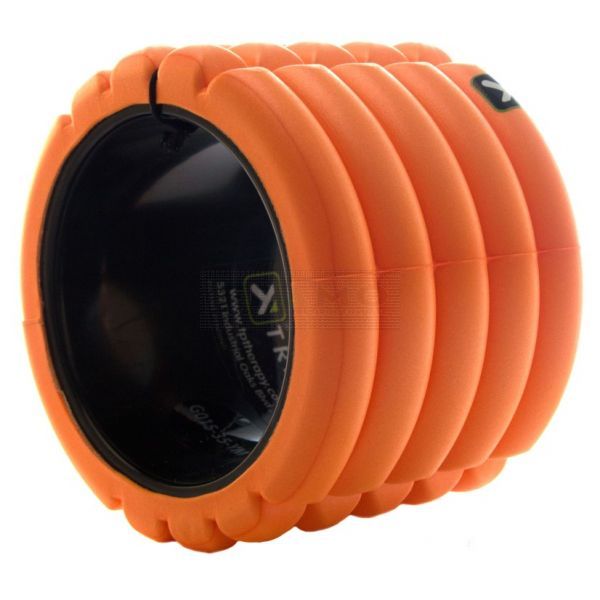 The Grid triggerpoint mini foam roller 12,7 cm oranje