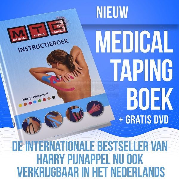 MTC Medical Taping Concept pakket (3 boeken) instructieboek Harry Pijnappel
