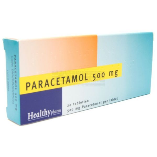 Paracetamol 500 mg à 20 stuks