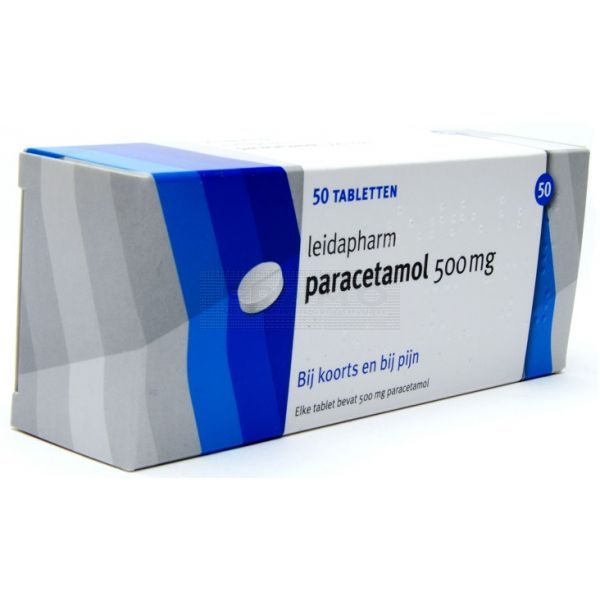 Paracetamol 500 mg à 50 stuks