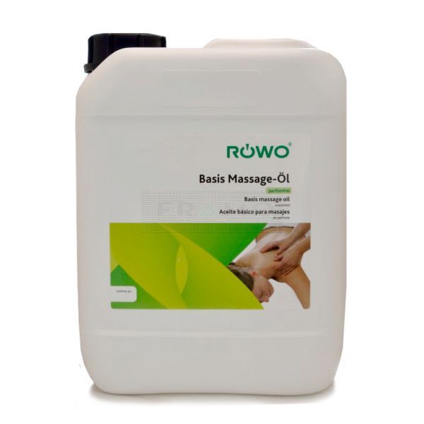 Rowo basis neutrale massageolie 5000 ml - 5 liter