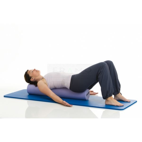 Togu Pilates Yoga foamroller 90 cm x 15 cm antraciet ontspanning