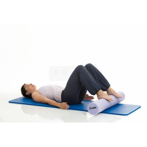Togu Pilates Yoga foamroller 90 cm x 15 cm antraciet voet